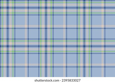 Plaid background, check seamless pattern. Vector fabric texture for textile print, wrapping paper, gift card, wallpaper flat design.