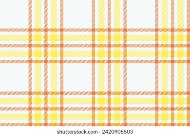 Plaid background, check seamless pattern. Vector fabric texture for textile print, wrapping paper, gift card, wallpaper flat design.