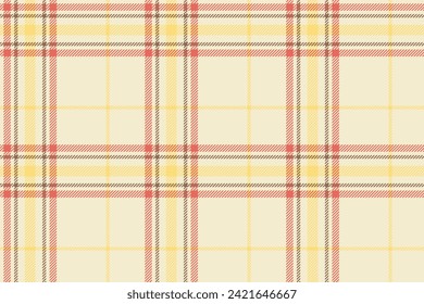 Plaid background, check seamless pattern. Vector fabric texture for textile print, wrapping paper, gift card, wallpaper flat design.