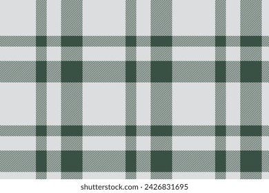 Plaid background, check seamless pattern. Vector fabric texture for textile print, wrapping paper, gift card, wallpaper flat design.