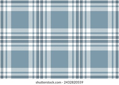 Plaid background, check seamless pattern. Vector fabric texture for textile print, wrapping paper, gift card, wallpaper flat design.