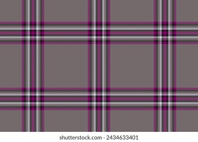 Plaid background, check seamless pattern. Vector fabric texture for textile print, wrapping paper, gift card, wallpaper flat design.