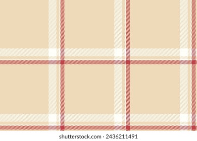 Plaid background, check seamless pattern. Vector fabric texture for textile print, wrapping paper, gift card, wallpaper flat design.