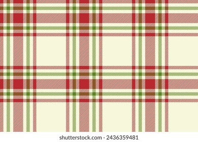 Plaid background, check seamless pattern. Vector fabric texture for textile print, wrapping paper, gift card, wallpaper flat design.