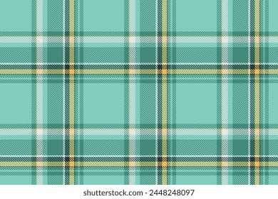 Plaid background, check seamless pattern. Vector fabric texture for textile print, wrapping paper, gift card or wallpaper.