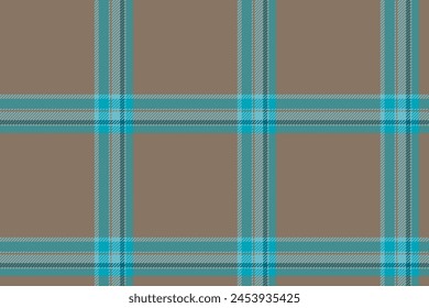 Plaid background, check seamless pattern. Vector fabric texture for textile print, wrapping paper, gift card or wallpaper.