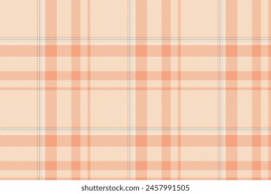 Plaid background, check seamless pattern. Vector fabric texture for textile print, wrapping paper, gift card or wallpaper.