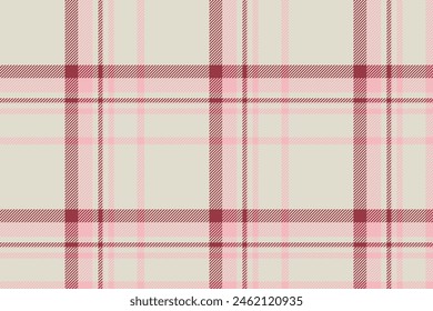 Plaid background, check seamless pattern. Vector fabric texture for textile print, wrapping paper, gift card or wallpaper.