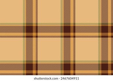 Plaid background, check seamless pattern. Vector fabric texture for textile print, wrapping paper, gift card or wallpaper.
