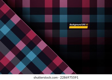 plaid background, fabric, textile design, luxury design, abstract royal banner template, boutique backdrop mockup for website, stage, card
