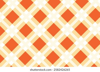 Plaid background vector, grid pattern 
