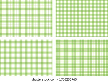 Plaid background vector illustration material collection