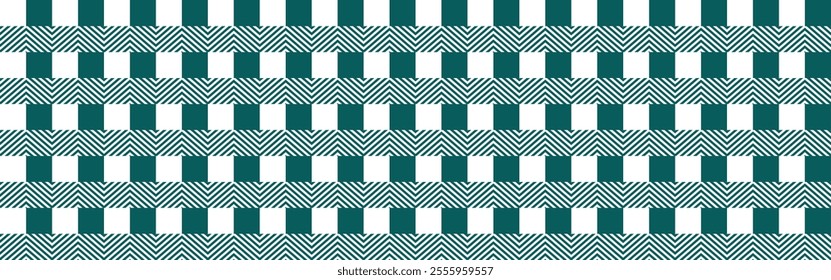Plaid bangladesh green seamless pattern, gingham, texture, repeating wallpaper