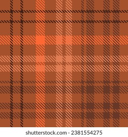 Plaid Brown Tartan Seamless Pattern
