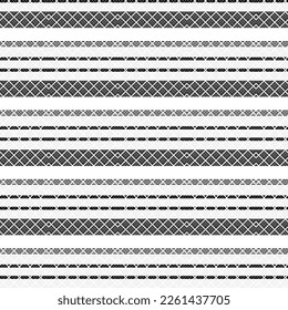 Marca de verificación en color marrón, gris, negro y blanco.Textura de tela sin soldadura para impresión.