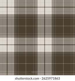 Motif carré à carreaux de couleur brun terreux au format Image vectorielle. Répétition transparente avec des couleurs modifiables. Idéal pour la literie, chemises, robes, nappe.