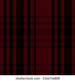 Plaid Check Pattern and Seamless Fabric Texture Print. Can Be Mounted on a Weaving Holster