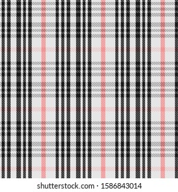 Plaid Check Pattern. Seamless Fabric Texture Print. Can Be Mounted on a Weaving Holster