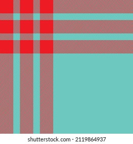 Plaid check pattern. Seamless fabric texture. Tartan textile print design.
