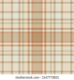 Plaid check pattern. Seamless fabric texture. Tartan textile print design.