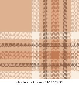 Plaid check pattern. Seamless fabric texture. Tartan textile print design.