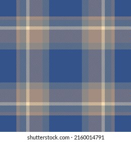 Plaid check pattern. Seamless fabric texture. Tartan textile print design.