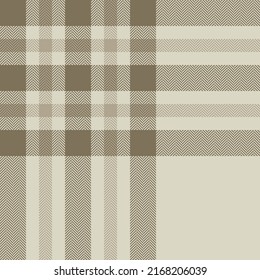 Plaid check pattern. Seamless fabric texture. Tartan textile print design.