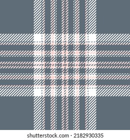 Plaid check pattern. Seamless fabric texture. Tartan textile print design.