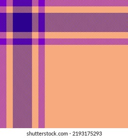 Plaid check pattern. Seamless fabric texture. Tartan textile print design.