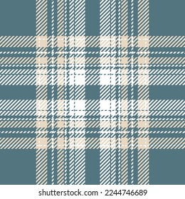 Plaid check pattern. Seamless fabric texture. Tartan textile print design.