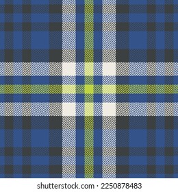 Plaid check pattern. Seamless fabric texture. Tartan textile print design.