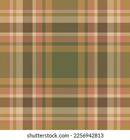 Plaid check pattern. Seamless fabric texture. Tartan textile print design.