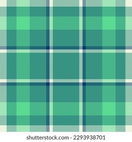 Plaid check pattern. Seamless fabric texture. Tartan textile print design.