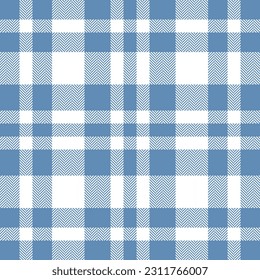 Plaid check pattern. Seamless fabric texture. Tartan textile print design.