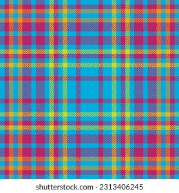 Plaid Check-Muster. Nahtlose Textur. Tartan-Stoffdruck-Design.