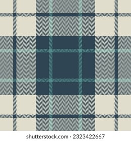 Plaid check pattern. Seamless fabric texture. Tartan textile print design.