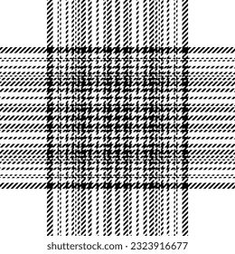 Plaid check pattern. Seamless fabric texture. Tartan textile print design.