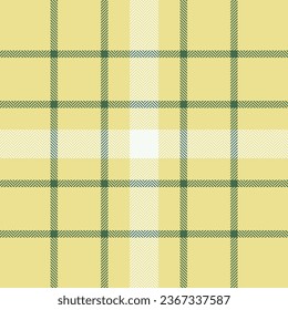 Plaid check pattern. Seamless fabric texture. Tartan textile print design.