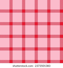 Plaid check pattern. Seamless fabric texture. Tartan textile print design.