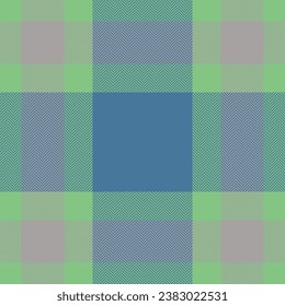 Plaid check pattern. Seamless fabric texture. Tartan textile print design.