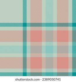 Plaid check pattern. Seamless fabric texture. Tartan textile print design.