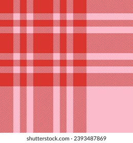 Plaid check pattern. Seamless fabric texture. Tartan textile print design.
