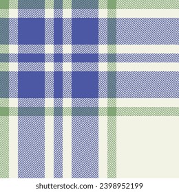 Plaid check pattern. Seamless fabric texture. Tartan textile print design.
