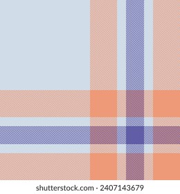Plaid check pattern. Seamless fabric texture. Tartan textile print design.