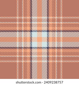 Plaid check pattern. Seamless fabric texture. Tartan textile print design.