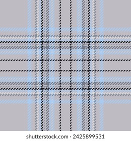 Plaid check pattern. Seamless fabric texture. Tartan textile print design.