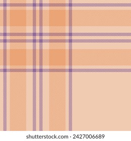 Plaid check pattern. Seamless fabric texture. Tartan textile print design.
