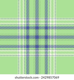 Plaid check pattern. Seamless fabric texture. Tartan textile print design.