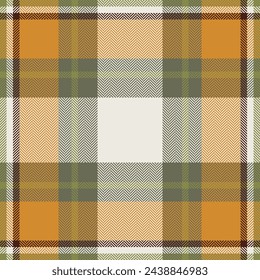 Plaid check pattern. Seamless fabric texture. Tartan textile print design.