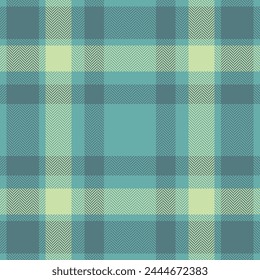 Plaid check pattern. Seamless fabric texture. Tartan textile print.